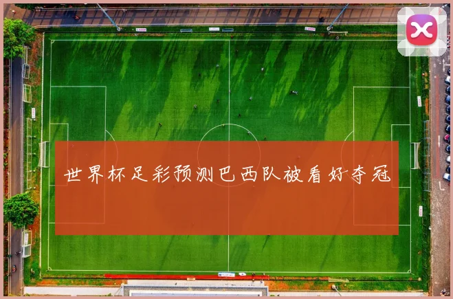 世界杯足彩预测巴西队被看好夺冠